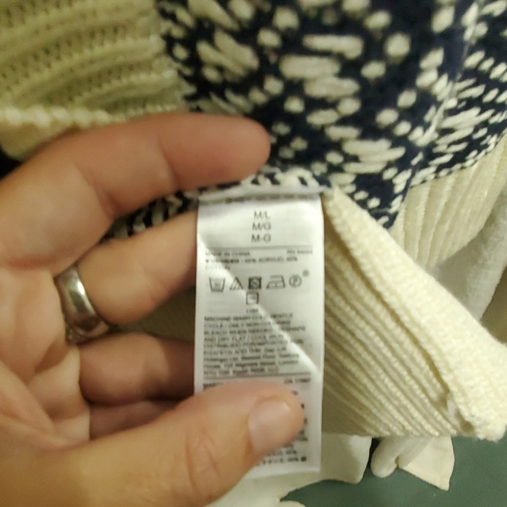 Preppy slouchy Oversized Cardigan - Picture 3 of 5